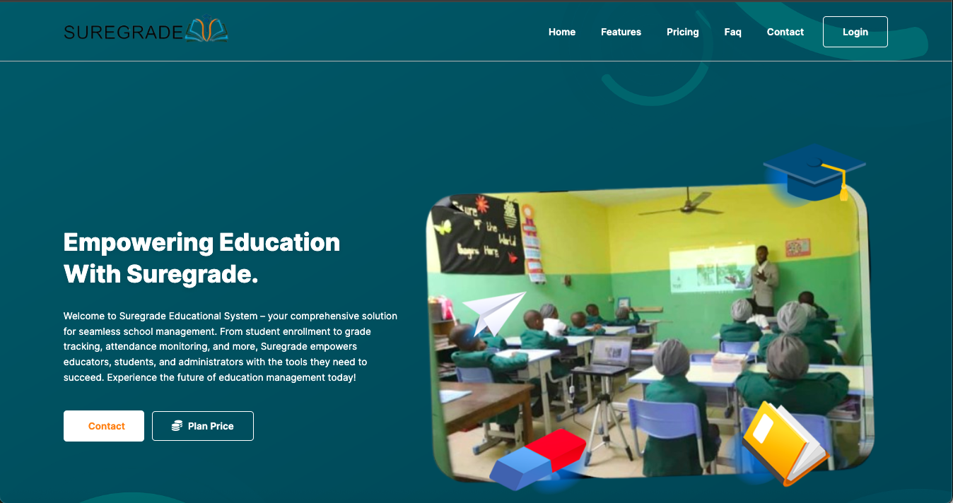 SureGrade School Management System